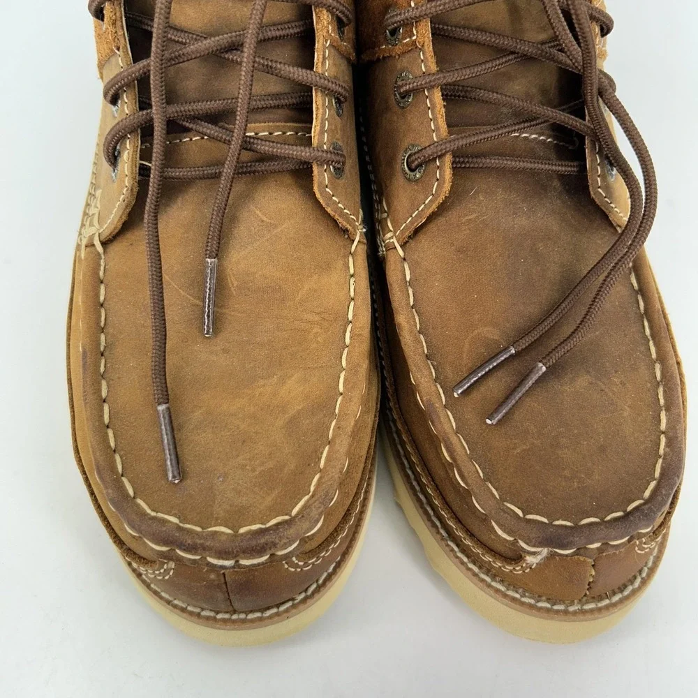 Twisted‎ X Boots Mens Size 5 Brown Leather Chukka Moc 4